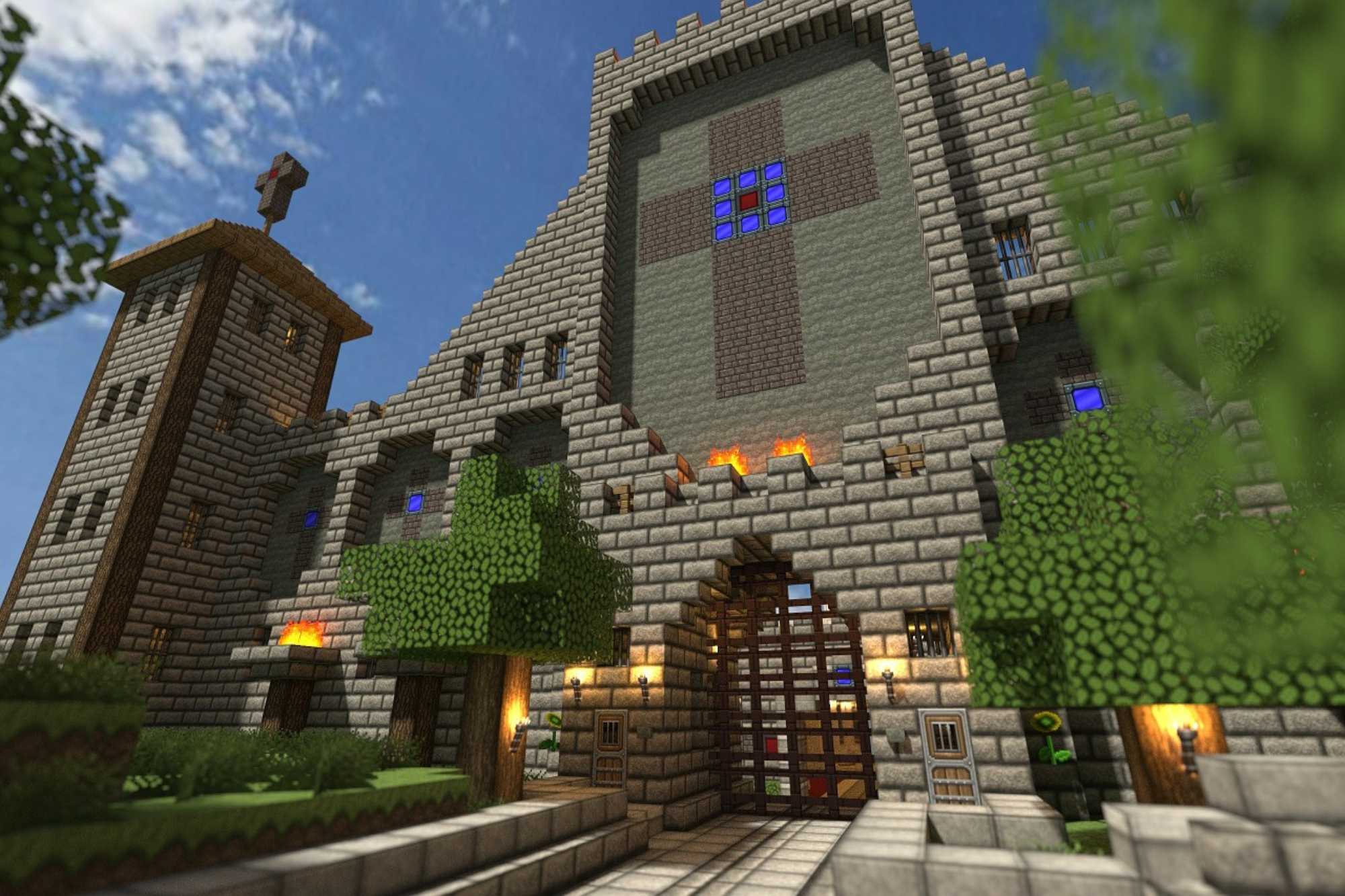 Minecraft: Igreja da Matriz de Natividade-TO